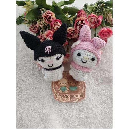 Amigurumi Oyuncak Anahtarlıklar (2 Adet)