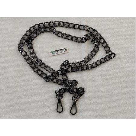 Çanta Zinciri Siyah (113 cm+kanca)