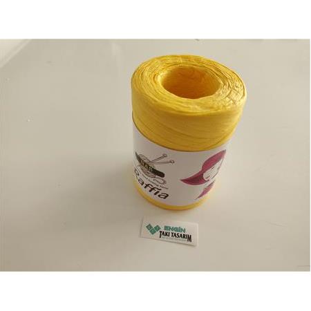 Doğal Bambu Rafya İp – Yumuşak & Özel Üretim | 90-100 gr | Renk: D09)