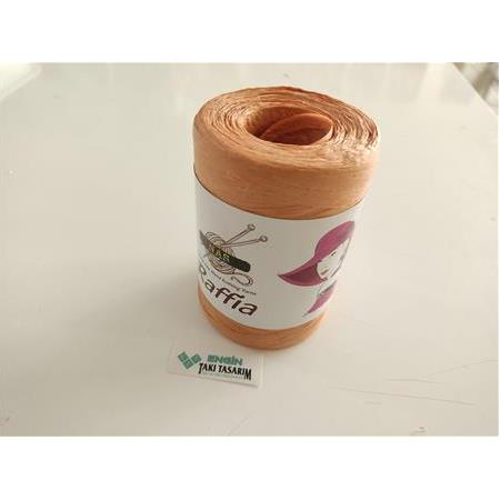 Doğal Bambu Rafya İp – Yumuşak & Özel Üretim | 90-100 gr | Renk: D91)