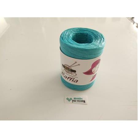 Doğal Bambu Rafya İp – Yumuşak & Özel Üretim | 90-100 gr | Renk: D21)