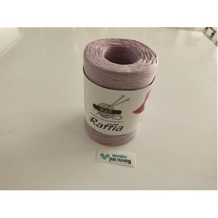 Doğal Bambu Rafya İp – Yumuşak & Özel Üretim | 90-100 gr | Renk: D38)