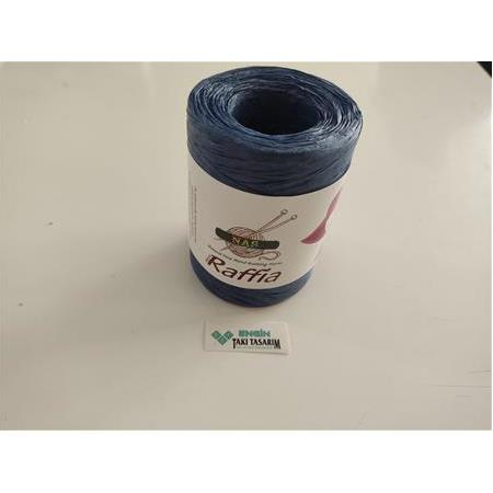 Doğal Bambu Rafya İp – Yumuşak & Özel Üretim | 90-100 gr | Renk: D22)