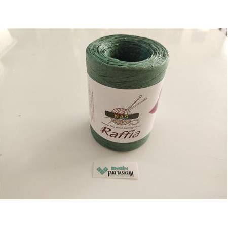 Doğal Bambu Rafya İp – Yumuşak & Özel Üretim | 90-100 gr | Renk: D48)