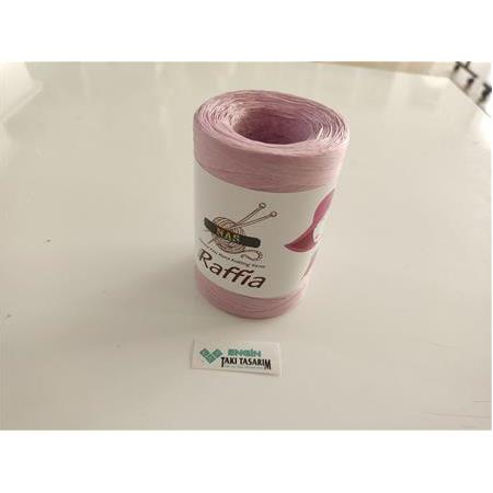 Doğal Bambu Rafya İp – Yumuşak & Özel Üretim | 90-100 gr | Renk: D89)