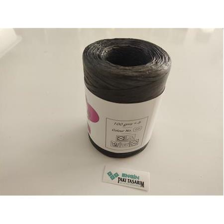 Doğal Bambu Rafya İp – Yumuşak & Özel Üretim | 90-100 gr | Renk: D45)