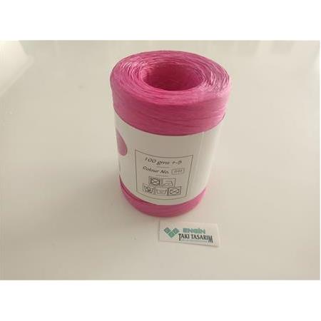 Doğal Bambu Rafya İp – Yumuşak & Özel Üretim | 90-100 gr | Renk: D35)