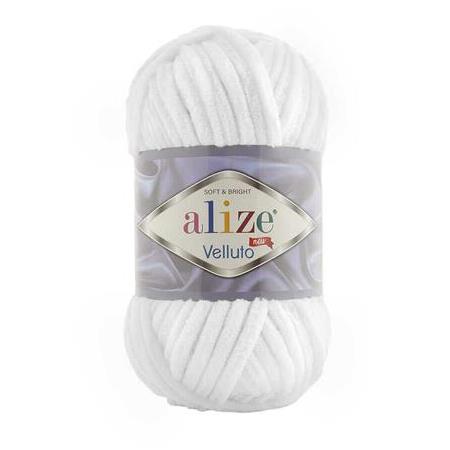 Alize Velluto 55 Beyaz
