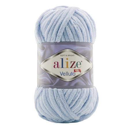 Alize Velluto 875 Açık Mavi